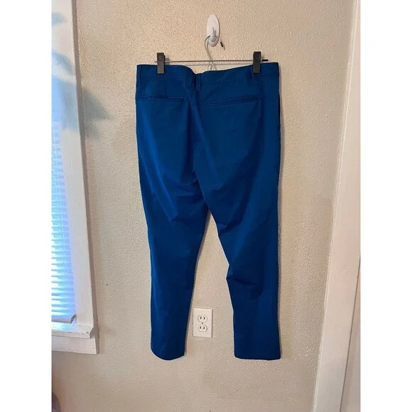 Rhone Commuter Blue Slim fit Pants Size 33
